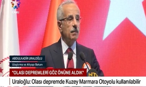 Olası Depremde Kuzey Marmara Otoyolu Kullanılabilir